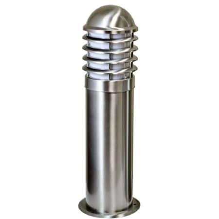 Dabmar Lighting Dabmar Lighting D790-SS316 316 Marine Grade Stainless Steel Bollard Light; Stainless Steel 316 - 23.88 x 8.72 x 8.72 in. D790-SS316